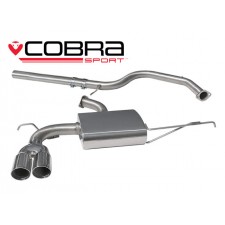 Audi A3 140 TDI Performance Cat Back Exhaust System by Cobra Sport